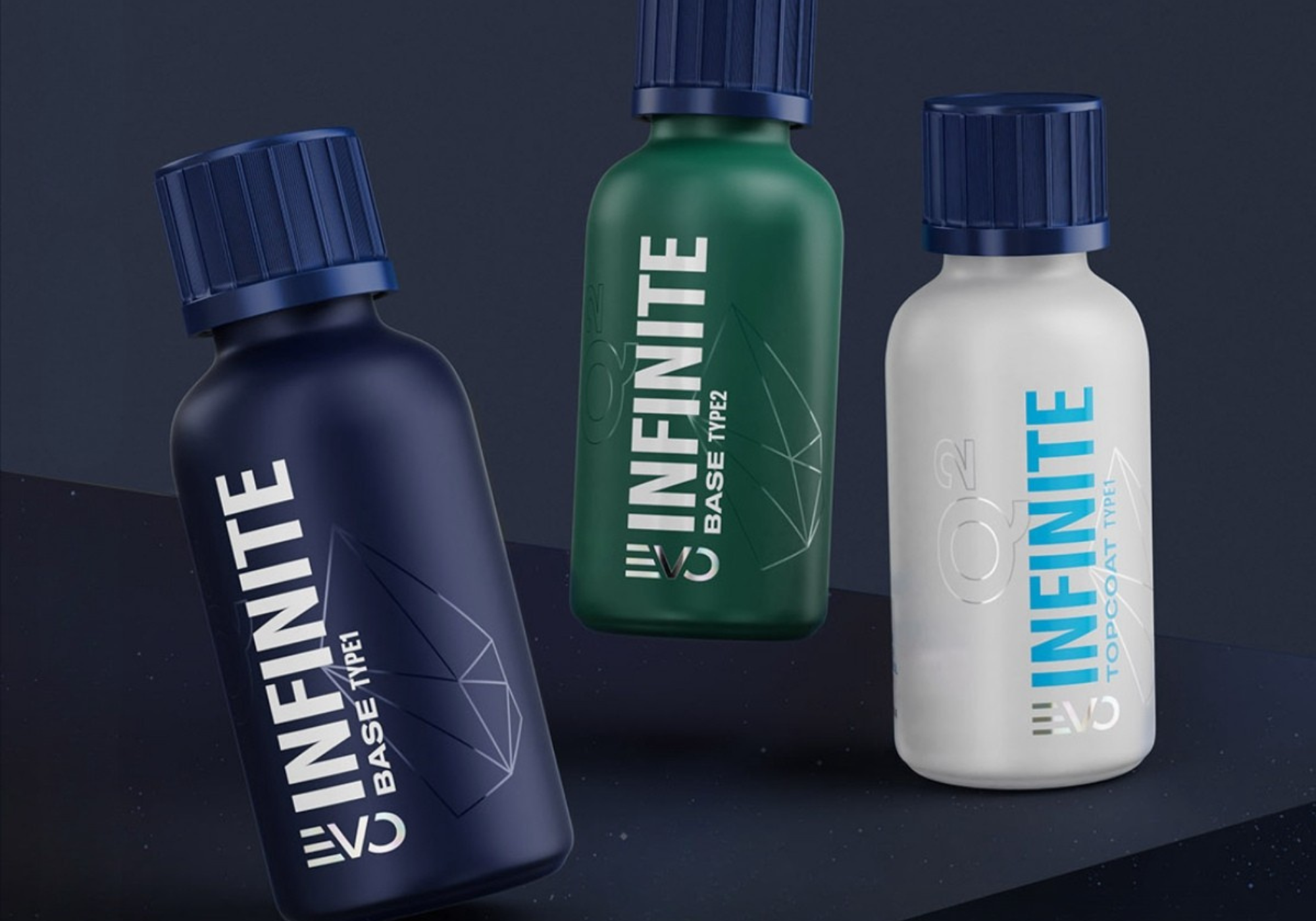 Gyeon Infinite coating udvalget vises til valg inden coating behandling af bilen